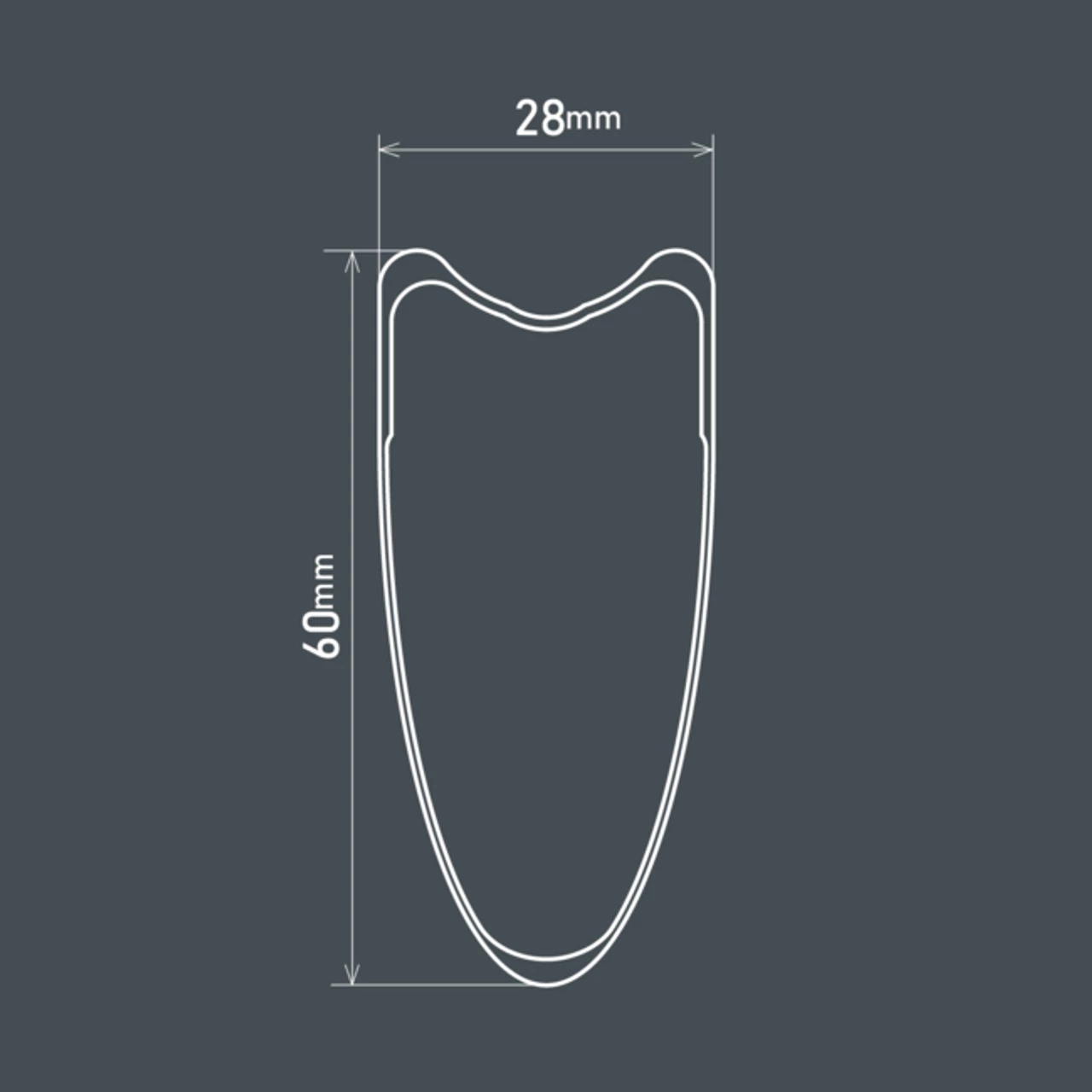 Shimano Dura-Ace R9270 C60 HR Tubeless Wheelset - Image 6