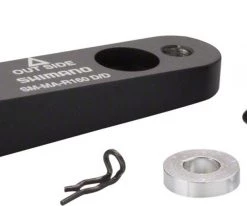 Shimano R160D/D Disc Brake Adaptor for 160mm Rotor, Flat-Mount Caliper, Flat-Mount Frame